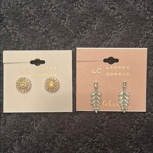 Lauren Conrad Earrings Set